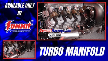 The Summit Racing Pro LS Turbo Manifold is an Excellent Foundation for Your Turbocharged LS Engine