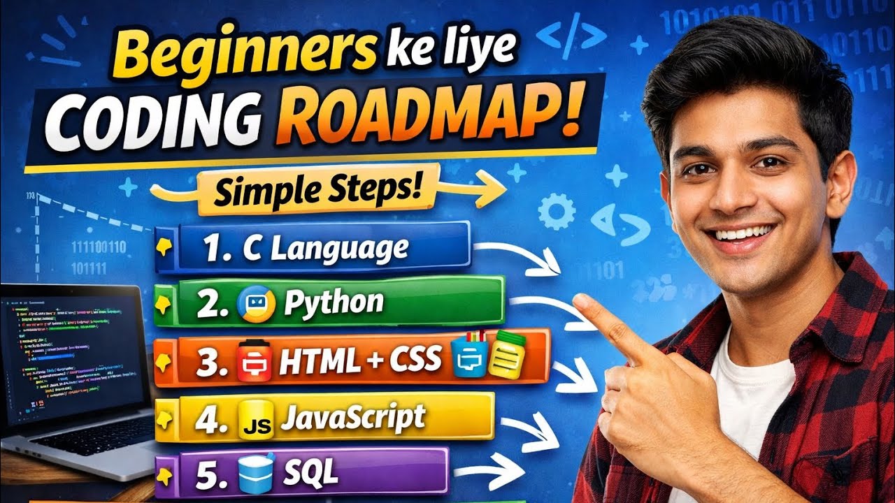 Diploma Computer Students ke liye coding Roadmap 🖥️ डिप्लोमा कंप्यूटर छात्रों के लिए कोडिंग रोडमैप 📚