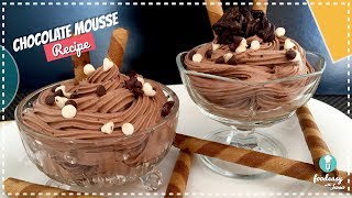 Enjoy this soft, sweet and savory dessert for every occasion. a very
simple chocolate mousse recipe with only two ingredients.
#chocolatemousse #easylicious ...