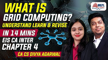 CA Inter EIS through ANIMATION | What Is Grid Computing ? || ULR || CA CS Divya Agarwal