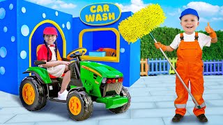 olivers car wash adventure other fun stories for kids