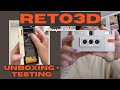 Field Test | Unboxing RETO 3D + testing photos | 3D Sample photos with RETO D3 Film Camera