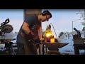 Interviewing Austin- Making Forged Damascus