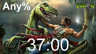 Turok - Dinosaur Hunter (PC Remaster) in 37:00 (Any%)