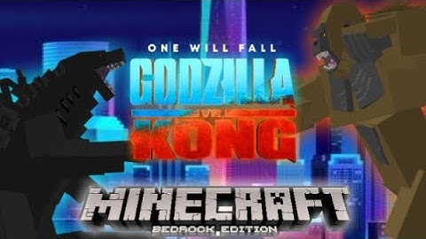 Godzilla vs Kong add-on | addon trailer #2 | Minecraft bedrock edition