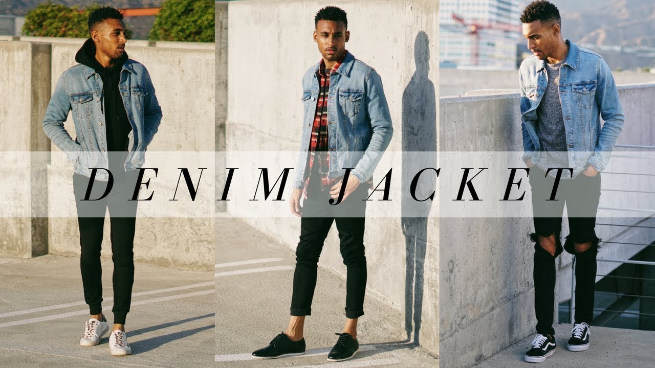 HOW TO STYLE A DENIM JACKET | LOOKBOOK | OUTFIT IDEAS - YouTube