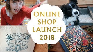 Online Shop Preparation: Screen Printing, Packaging and Postage | VLOG Online Shop Preparation: Screen Printing, Packaging and Postage | VLOG