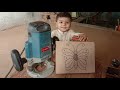 how to wood carving Butterfly router machine