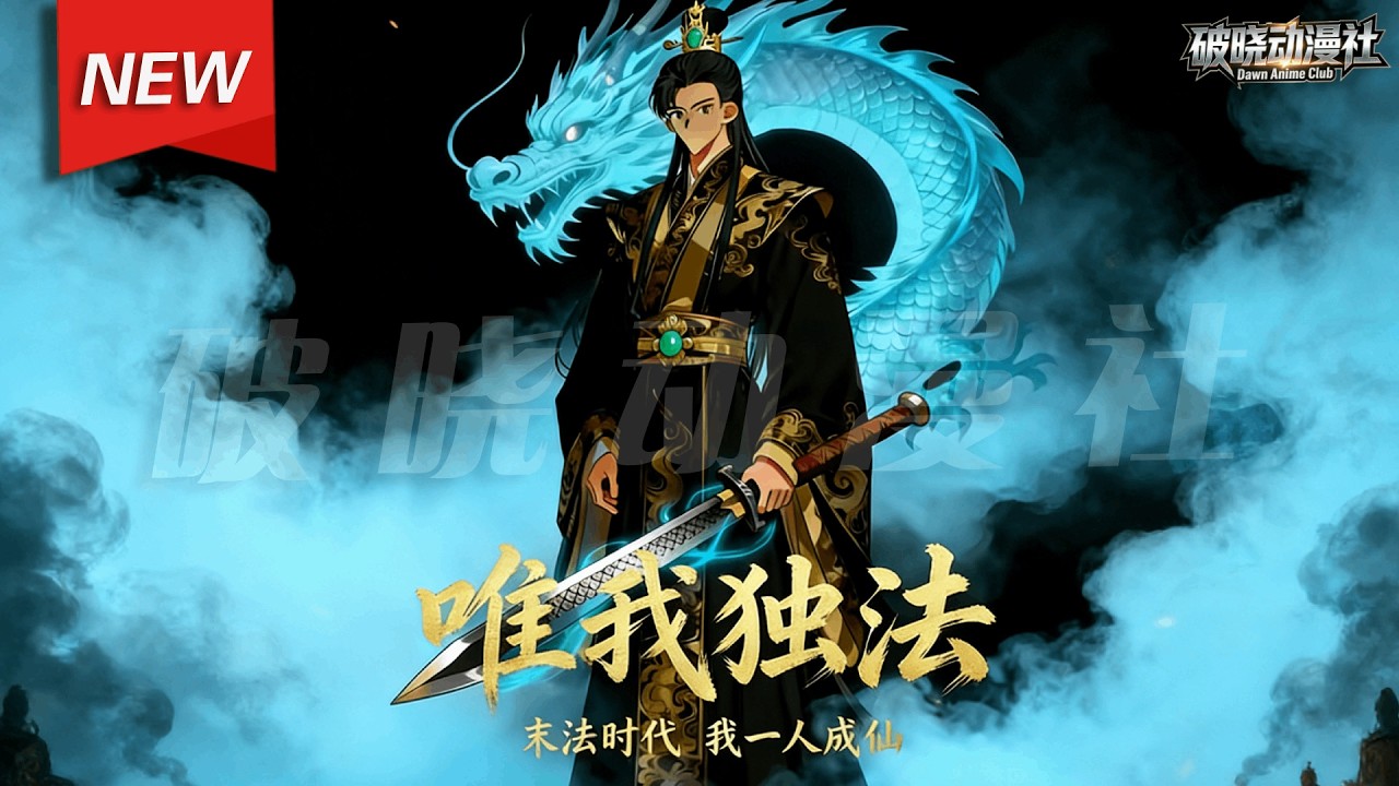 MULTISUB📢新番上线《唯我独法：末法时代我一人成仙》第1~80集丨陈柏羽意外觉醒修仙系统，从筑基修炼至化神，从打击校霸、脚踩资本、粉碎外敌阴谋，到劈开台风、创造仙岛，收获一众红颜。#破晓动漫社