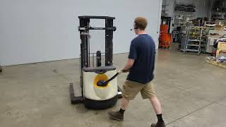 Crown ST3000-25 Electric Walk Behind Lift - 2 500 lb Capacity 168in Lift Height