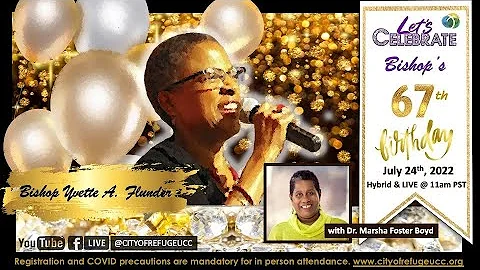 SUNDAY SERVICE | DR. MARSHA FOSTER BOYD JULY 24, 2...