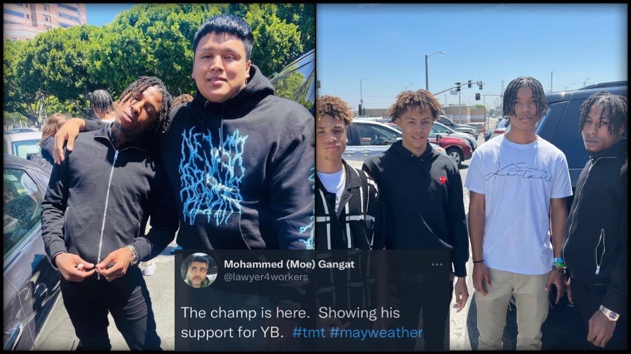 NBA YoungBoy Wins In Court Again + Floyd Mayweather Pull Up To Show