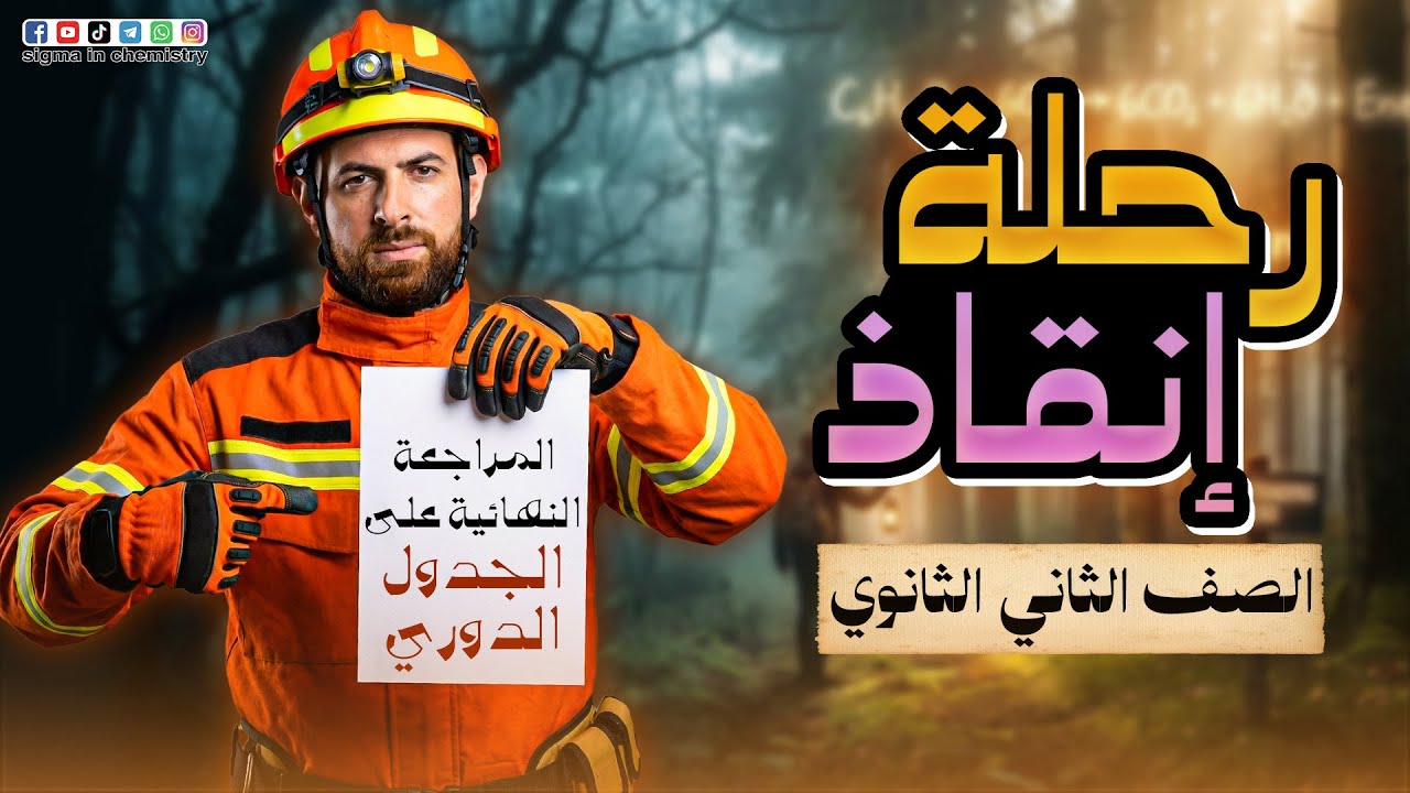 المراجعة النهائية للصف الثاني الثانوي | الجزء الثالث | الجدول الدوري