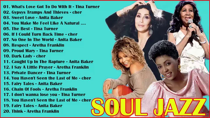 Top Hits Tina Turner, Anita Bake, Aretha Franklin,...