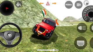 Indian Car Simulator 3D - Indian Thar Fortuner Car Offroad Driving Car Wala Game - Android Gameplay