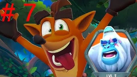 Crash Bandicoot Mobile - Frosty Scorporilla Boss Defeat - Gameplay Walkthrough#7