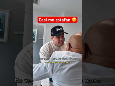 Casi me estafan.