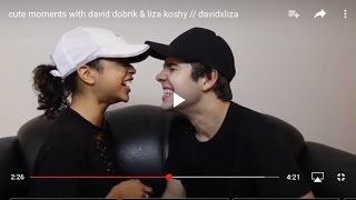 cute moments with david dobrik &amp; liza koshy // davidxliza