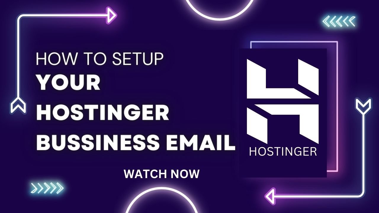 How to Setup Your Hostinger Business Email 2023 | Create Professional ...