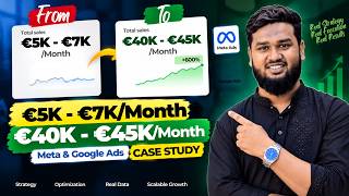 €5K–€7K/Month to €4K/Day in 1.5 Months | Meta & Google Ads Case Study