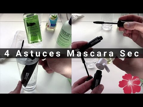 Vidéo: Si l'encre est sèche : que faire ? Comment fluidifier le mascara sec ?