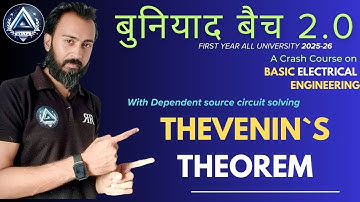 10 THEVENIN`s THEOREM |With Dependent Source Based Solving | Basic Electrical | by Ranjan Sir