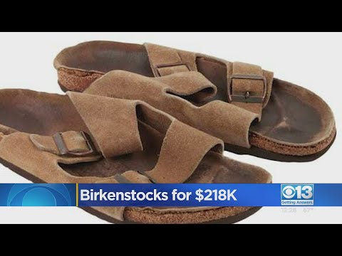 Someone just paid more than $200K for Steve Jobs' old Birkenstocks