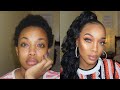 HOW TO| Sleek High Ponytail On Natural 4c TWA| NO HEAT! | Yes You Can Sis