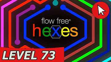 Flow Free Hexes Interval Pack Level 73 Solution (Android/IOS)
