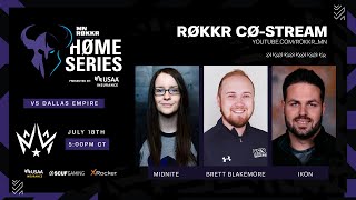 Minnesota RØKKR Co-Stream | RØKKR vs Dallas Empire  | RØKKR HOME SERIES