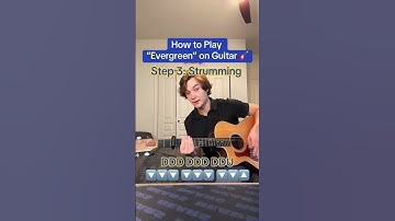 How to Play “Evergreen” 🎸 #shorts