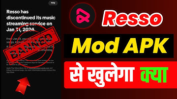 Resso App Mod APK Use Or Not ❌ | Resso Music App Banned In India | Resso Music App | Resso Mod APK