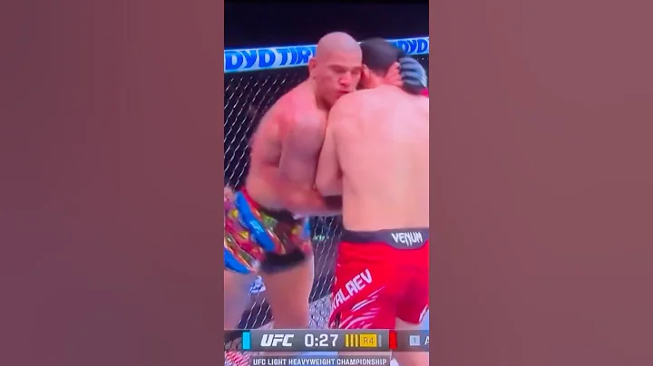 Alex Pereira TOSSES Magomed Ankalaev To The Ground