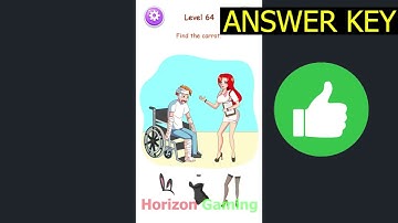 Brain Test: Nurse Story Puzzle LEVEL 64 Find the carrot - Gameplay Walkthrough Android IOS