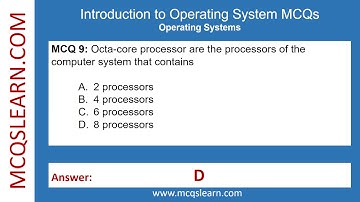 Introduction: Operating System MCQ - OS Questions Answers - Class 9-12 OS PDF MCQ - Ch 4 Notes - App
