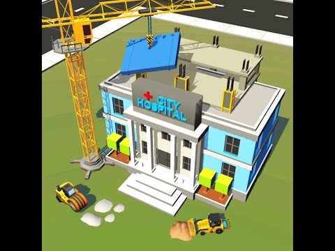 Blocky City Builder Hospital
