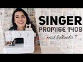Singer Promise 1409 Kullanımı | Düz Dikiş, Sürfile, İplik Takma, #yenibaşlayanlariçindikiş