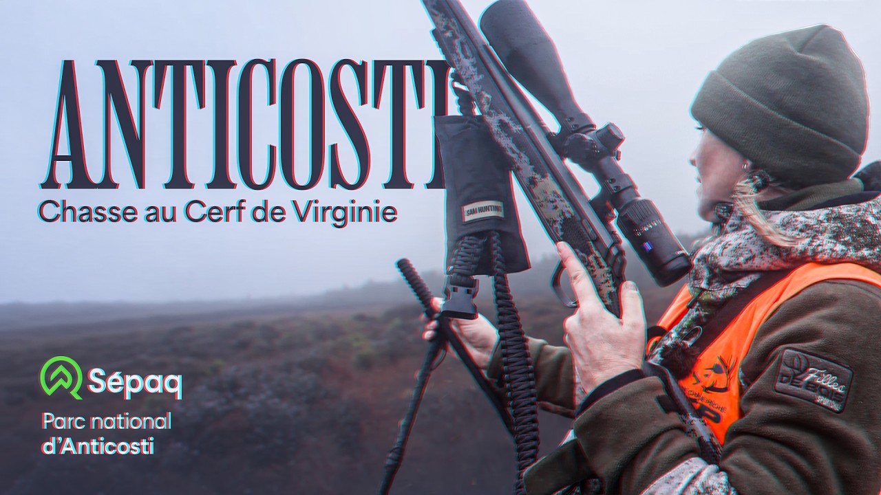 ANTICOSTI : Une chasse au cerf de Virginie à couper le souffle! 🦌