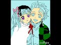 Tanjiro and Kanao Demon Slayer Painting!!!