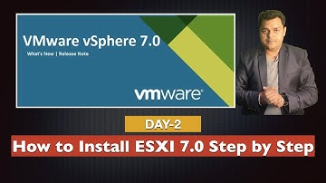 How to install  ESXI 7.0 step by step guide | vSphere 7.0 Training Day-2