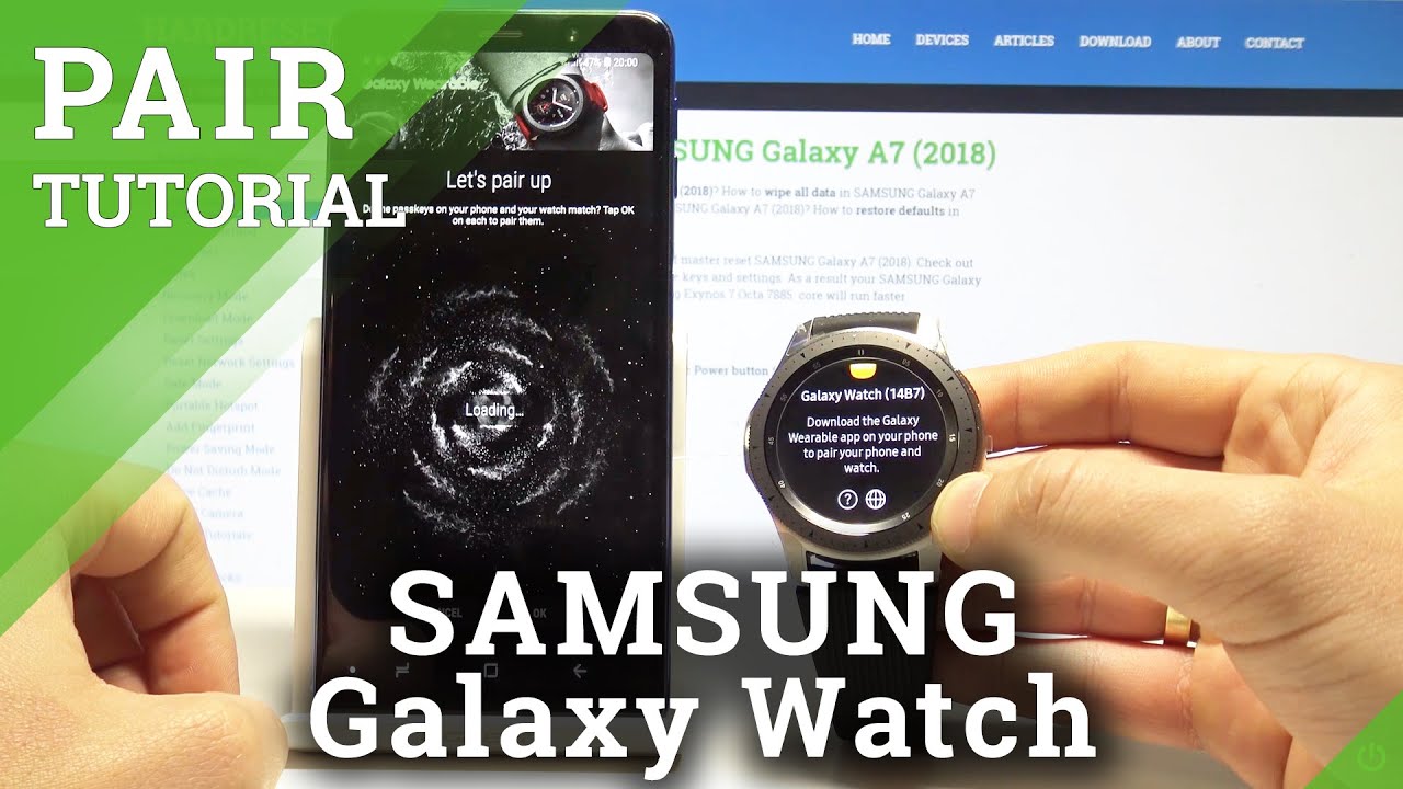 samsung galaxy watch connect to phone