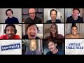 The cast of community reunites for table read stayhome withme