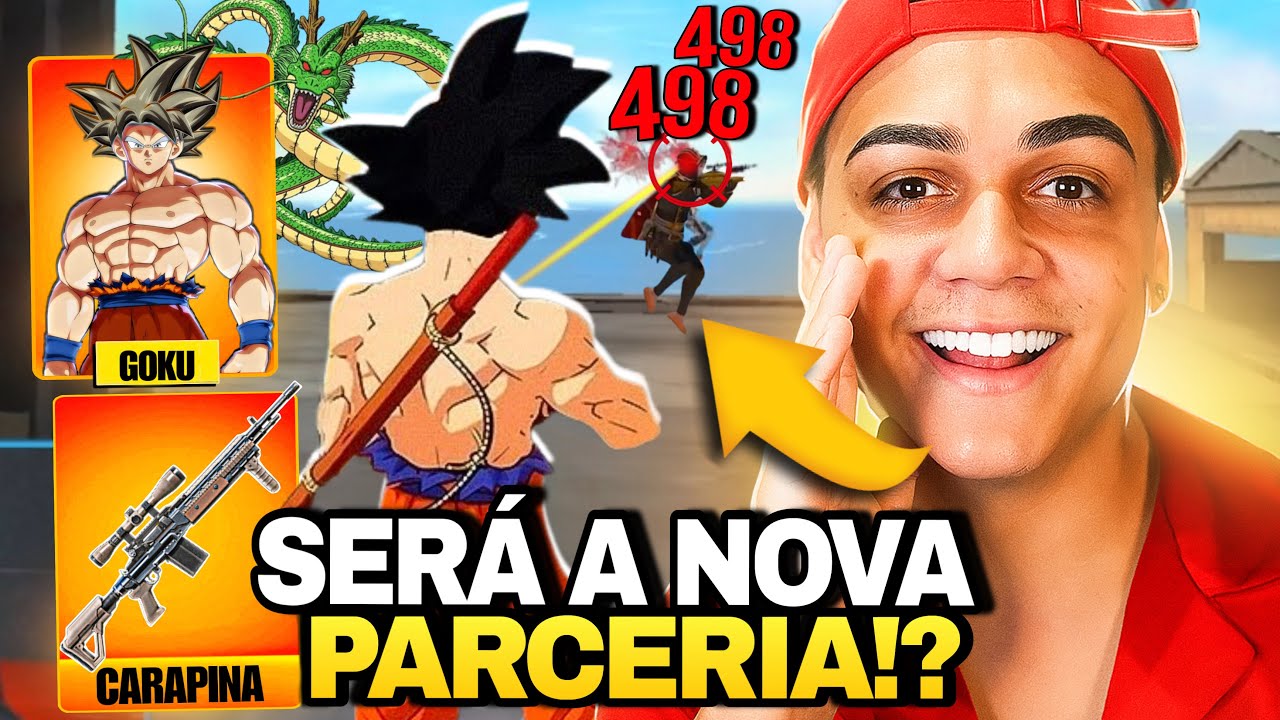 SERÁ A NOVA PARCERIA DO FREE FIRE GOKU!? FREITAS AMASSANDO JOGANDO SOLO RANQUEADO NO EMULADOR VEJAM…