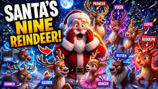 Details How Santa Met His Reindeer | The Origin of Santa’s Flying Team | 3D Animation Bedtime Story Guide