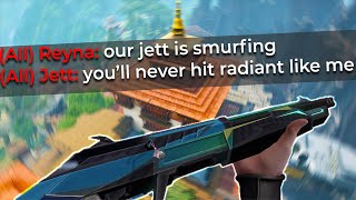 Enemy Smurf Got Angry After Dying To Shotguns In Valorant