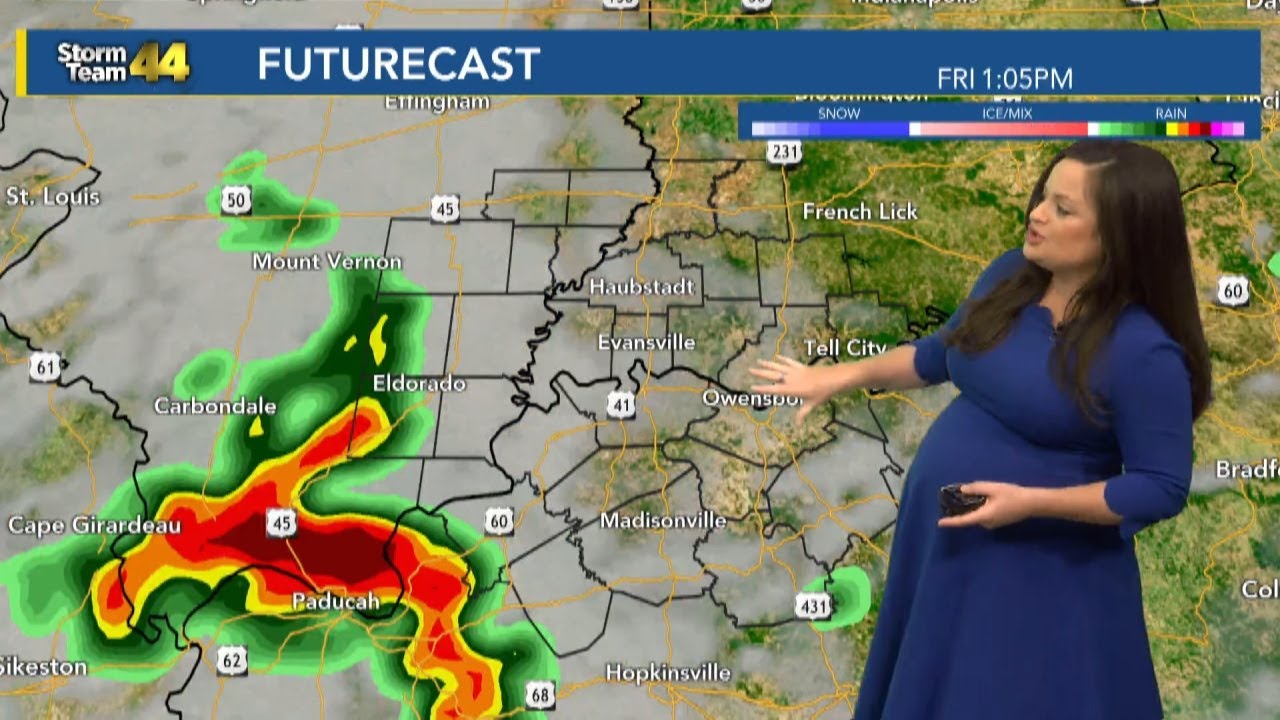 Storm chances continue through the end of the week - YouTube