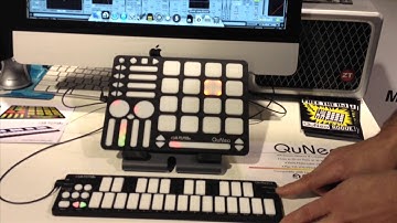 Nova Musik - Keith McMillen Instruments QuNexus demo at NAMM 2013