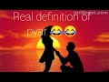 Real definition of pyar 