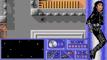 ATARI ST MICHAEL JACKSON MOONWALKER The Computer Game By US Gold In 1989 Triump International Inc
