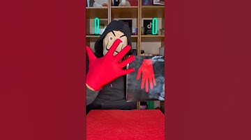 Gloves Change Color 🪄 MAGIC TRICK #tricks #magic #funny #magictricks #foryou